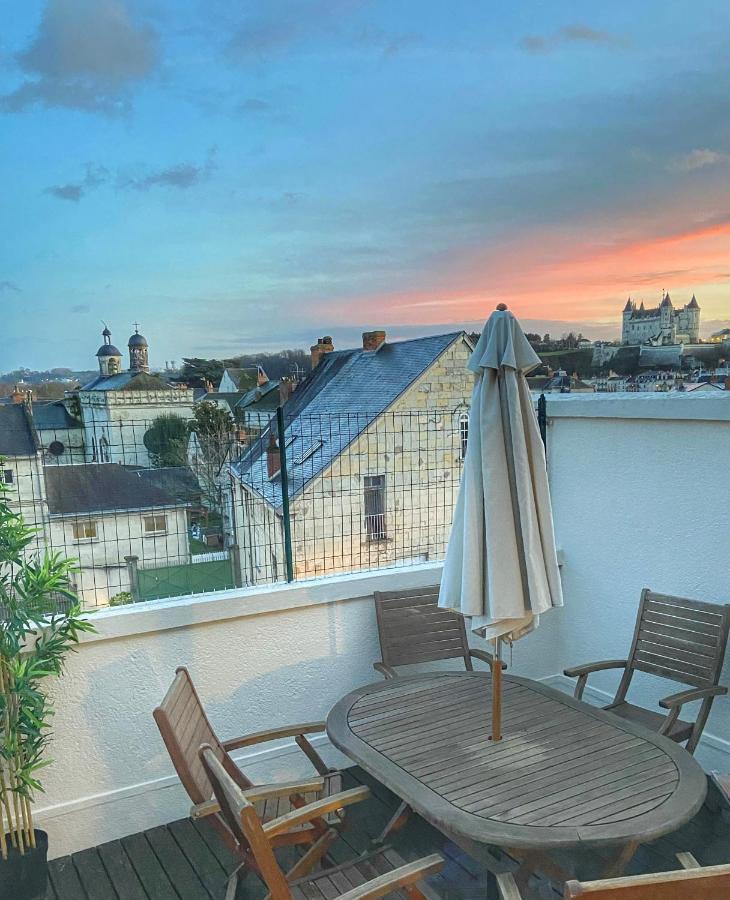 La Terrasse Saumuroise - Vue Chateau & Loire Saumur