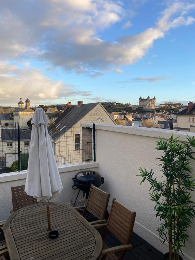 La Terrasse Saumuroise - Vue Chateau & Loire Appartement Saumur
